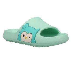 Squishmallows Kids Winston the Owl Casual Slide Sandal - Size 4-5 - NWT